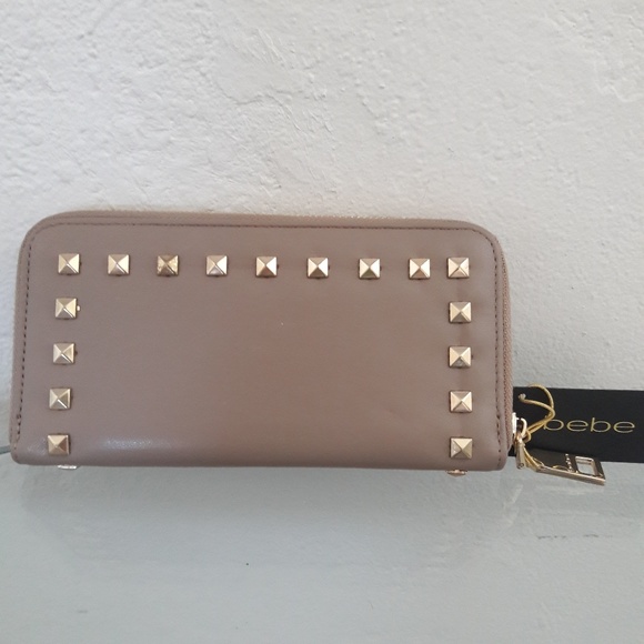 NWT BEBE JANE ZIP ARROUND WALLET WRISTLET CASE - Picture 3 of 5